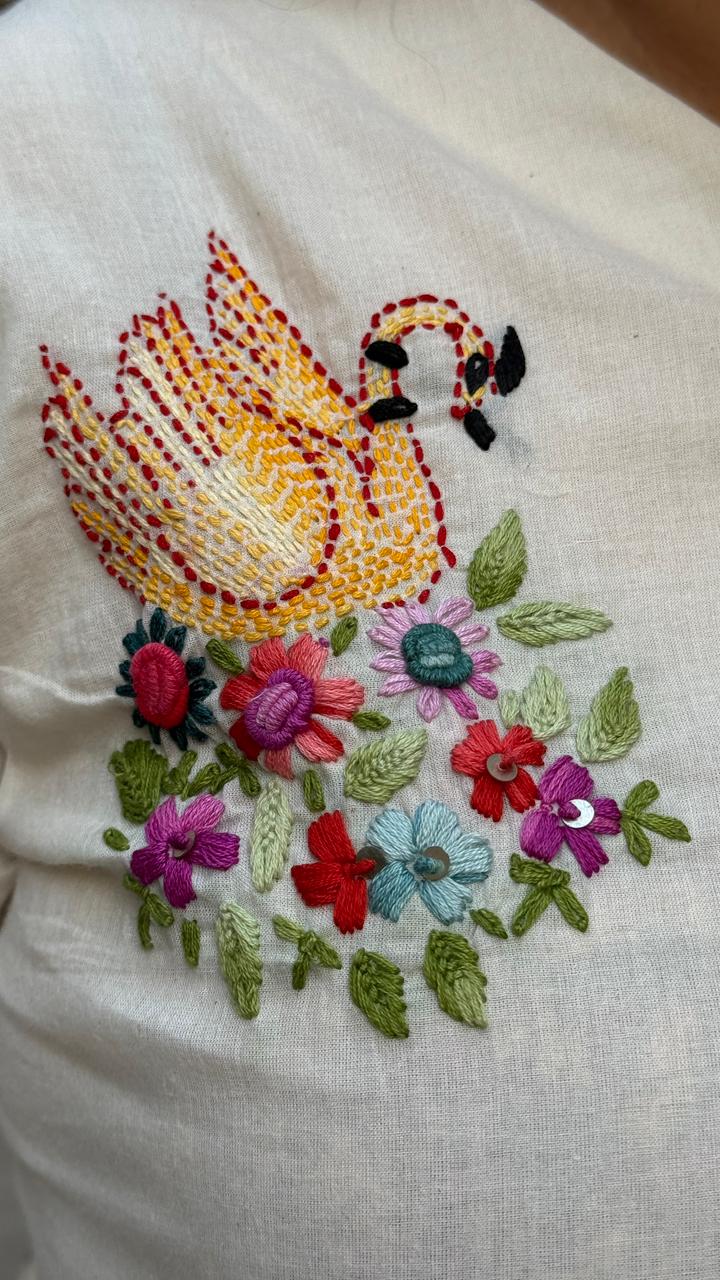 Varnaya Cotton Cordset- White