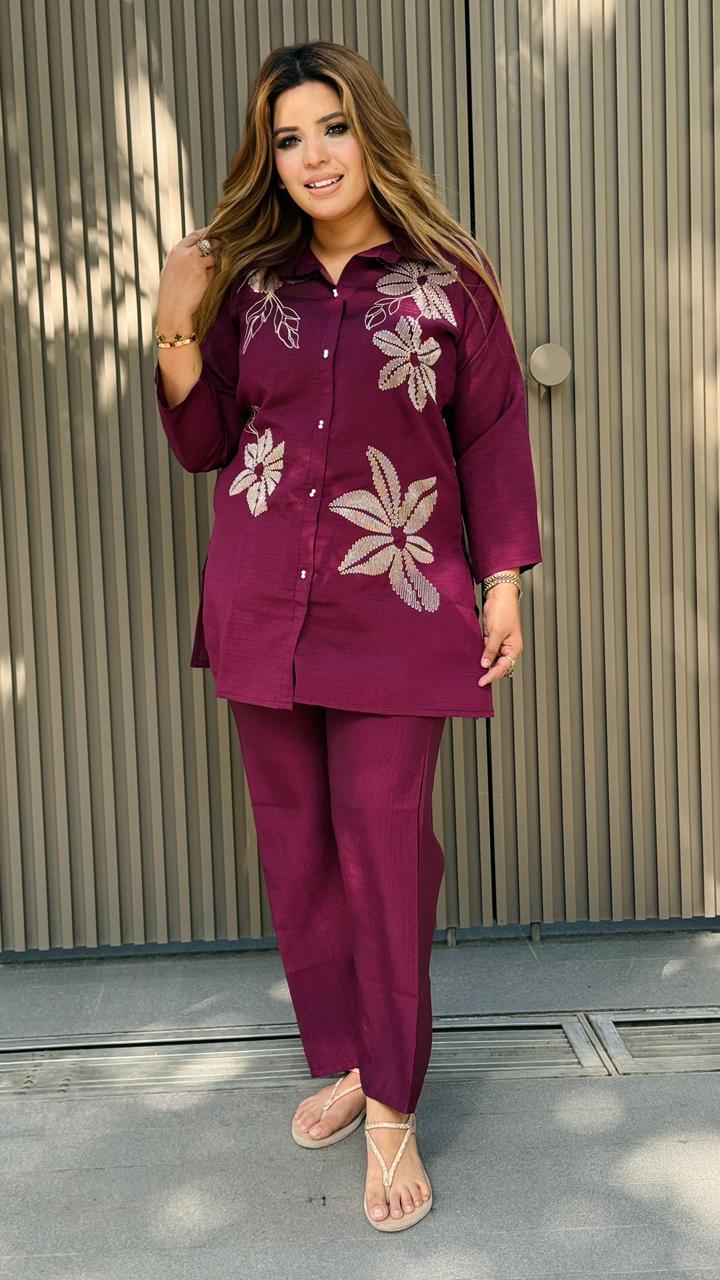 Devyara Cordset- Purple