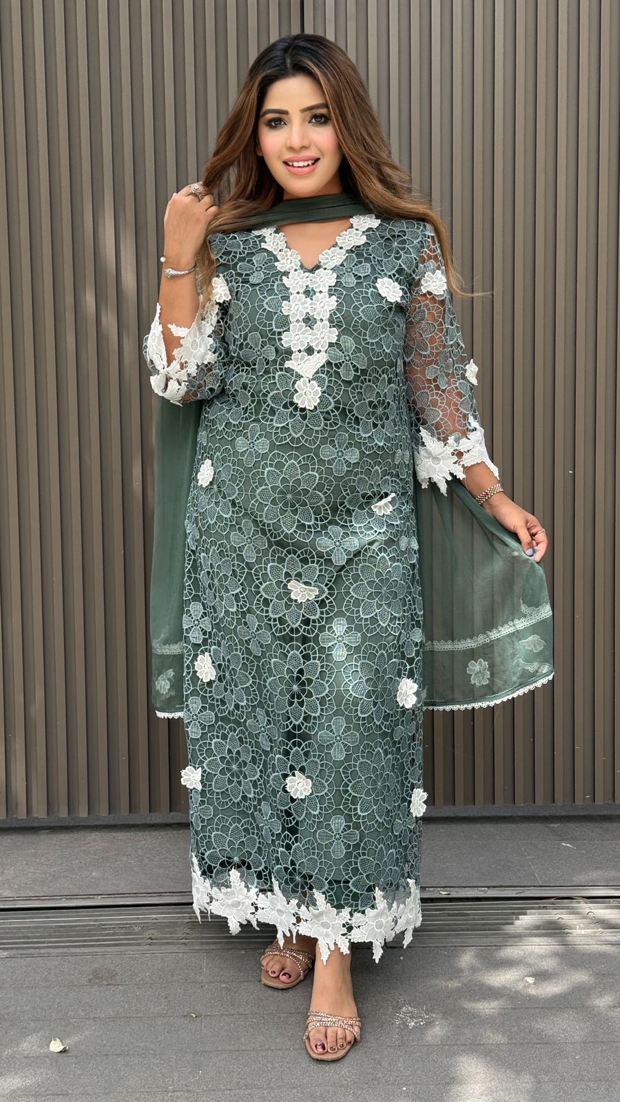 Mehrzoya Slit Set- Green