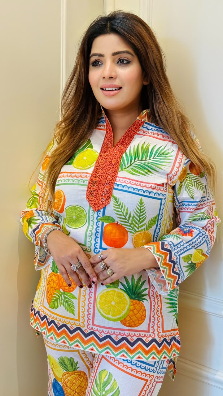 Namrata Maslin Cotton Cordset