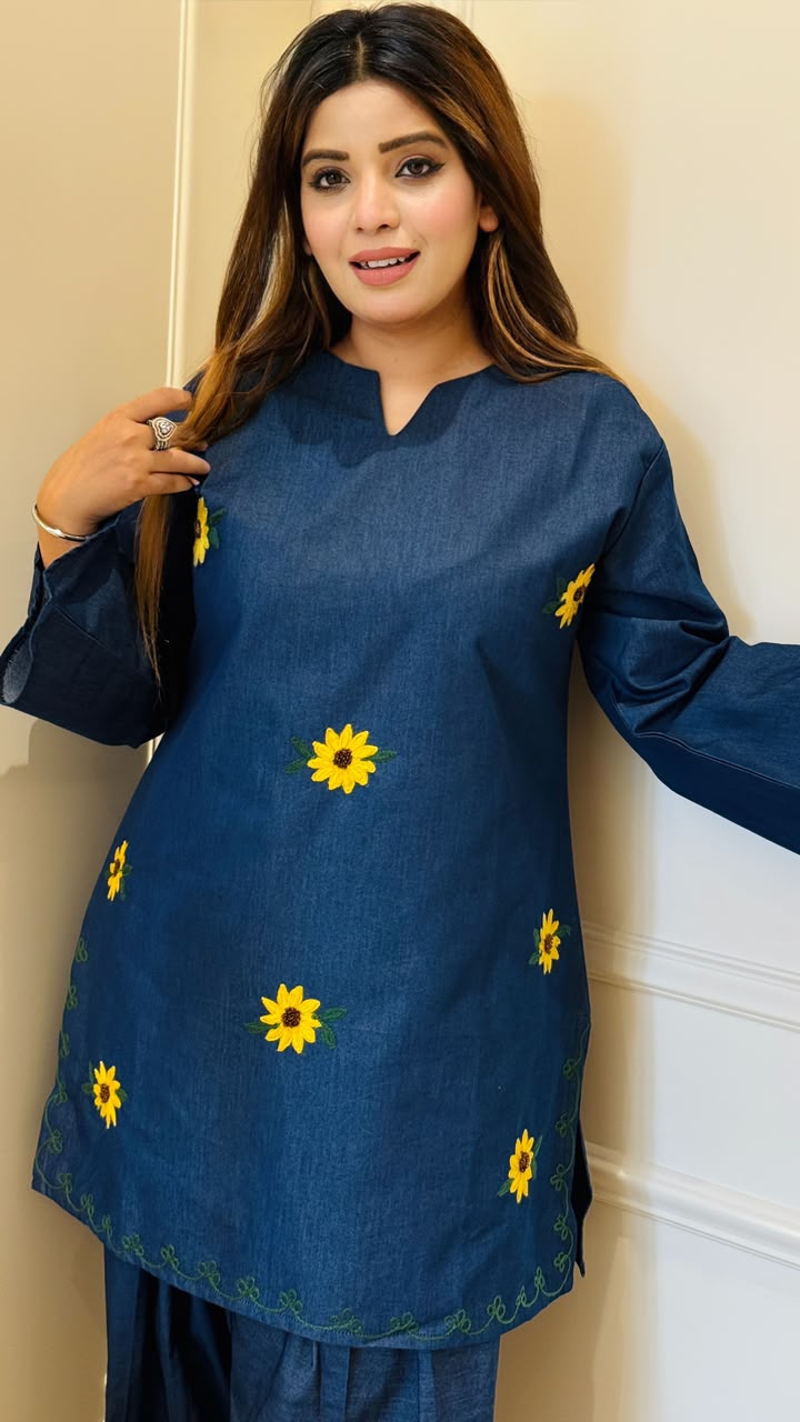 Hitansha Denim Farshi Salwar