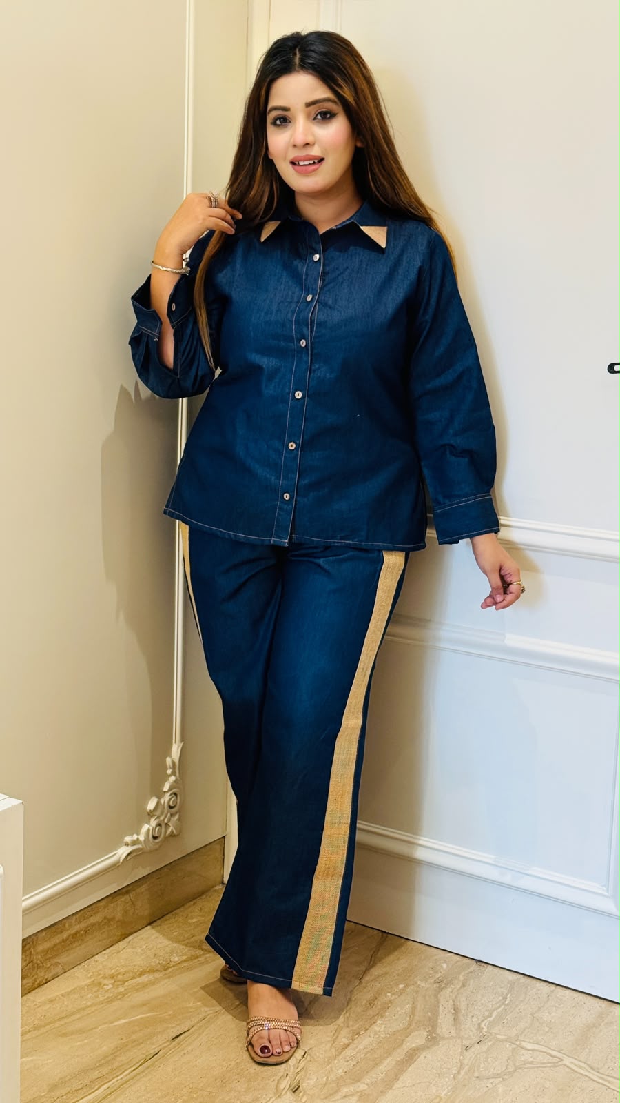 Surbhi Denim Cordset