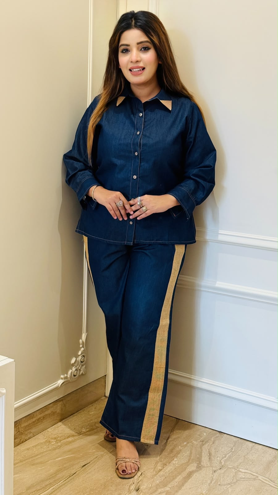 Surbhi Denim Cordset