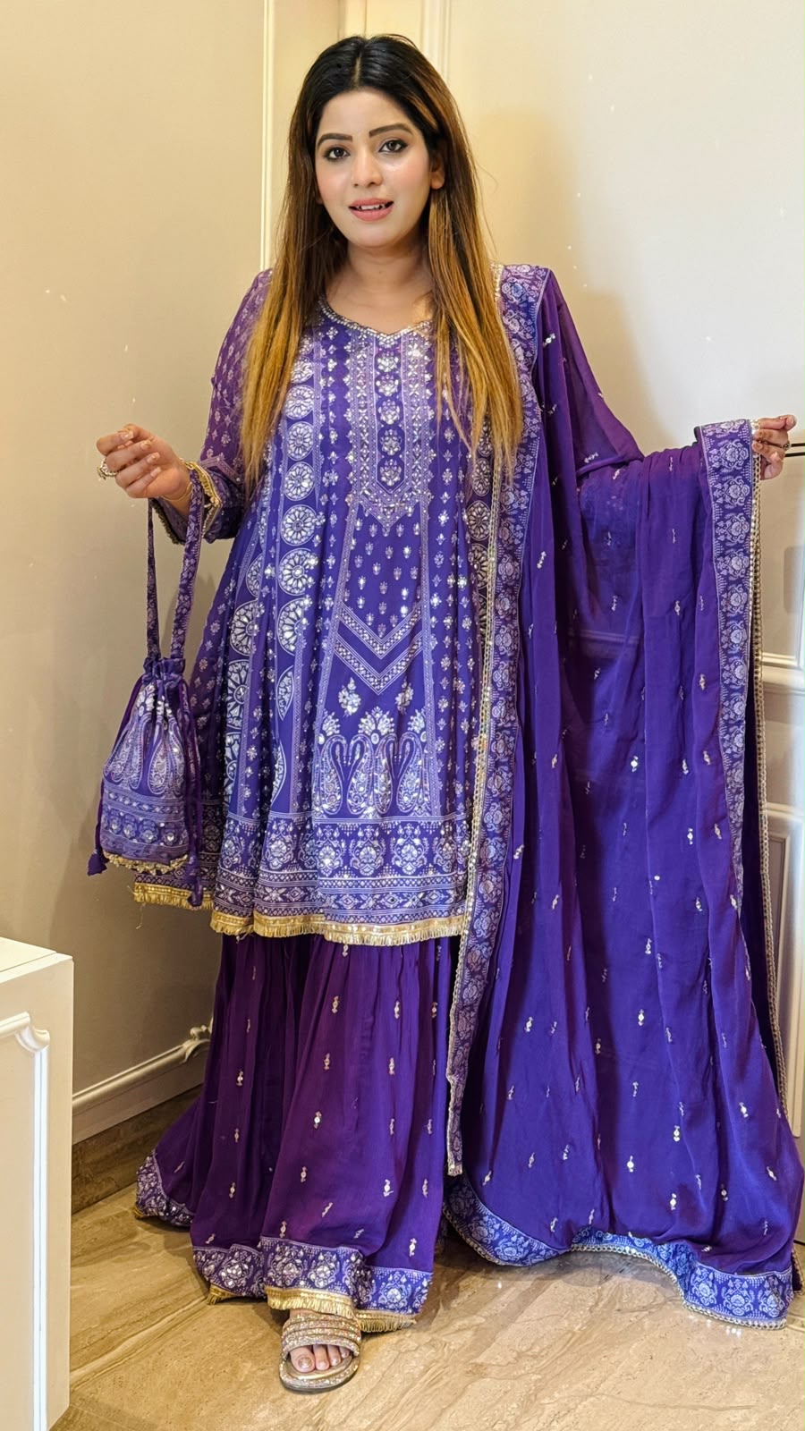 Kaisha Crepe Peplum Suit Set