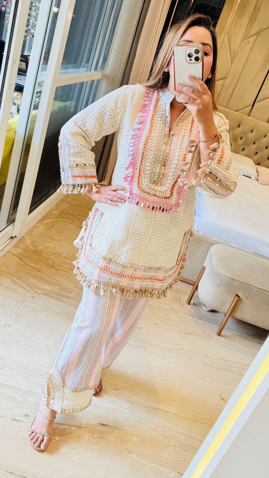 MirrorTass Kroshia Cordset (White)