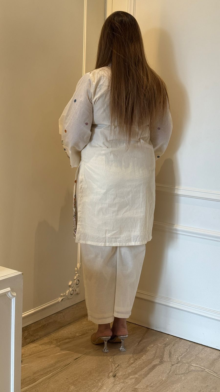 Kora Handwork Cordset- White