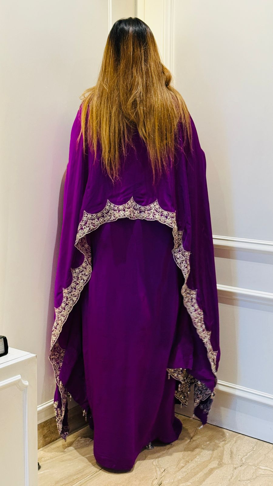 Eira Kaftan Set- Red, Purple, Yellow, Orange