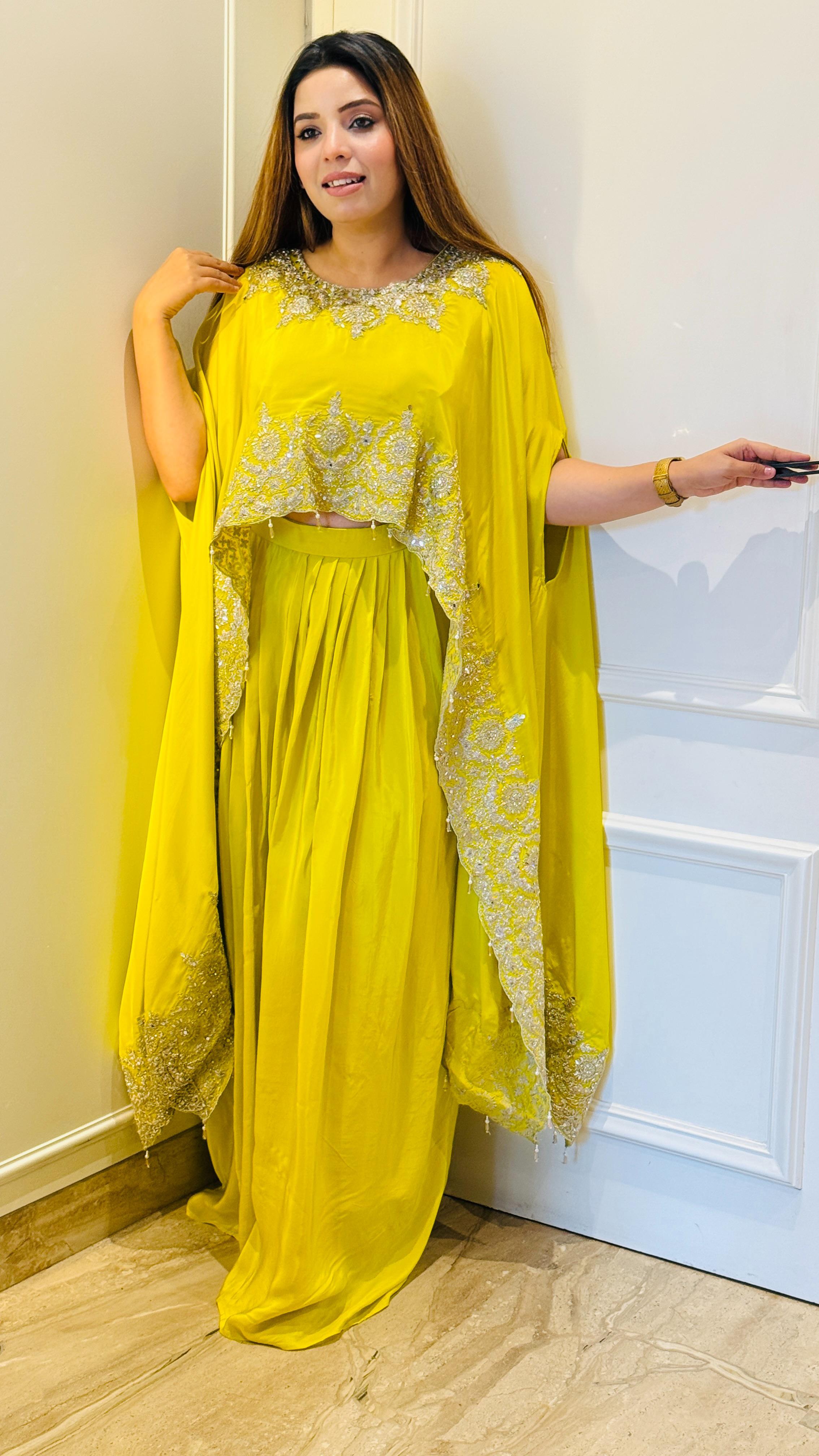 Eira Kaftan Set- Red, Purple, Yellow, Orange