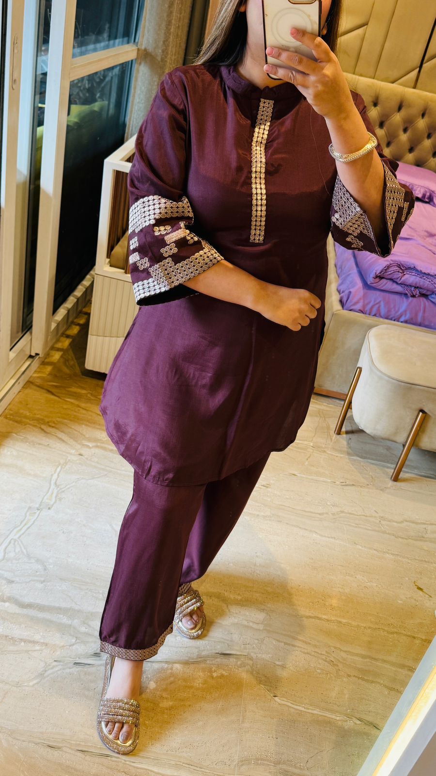 Naira Cordset- Brown