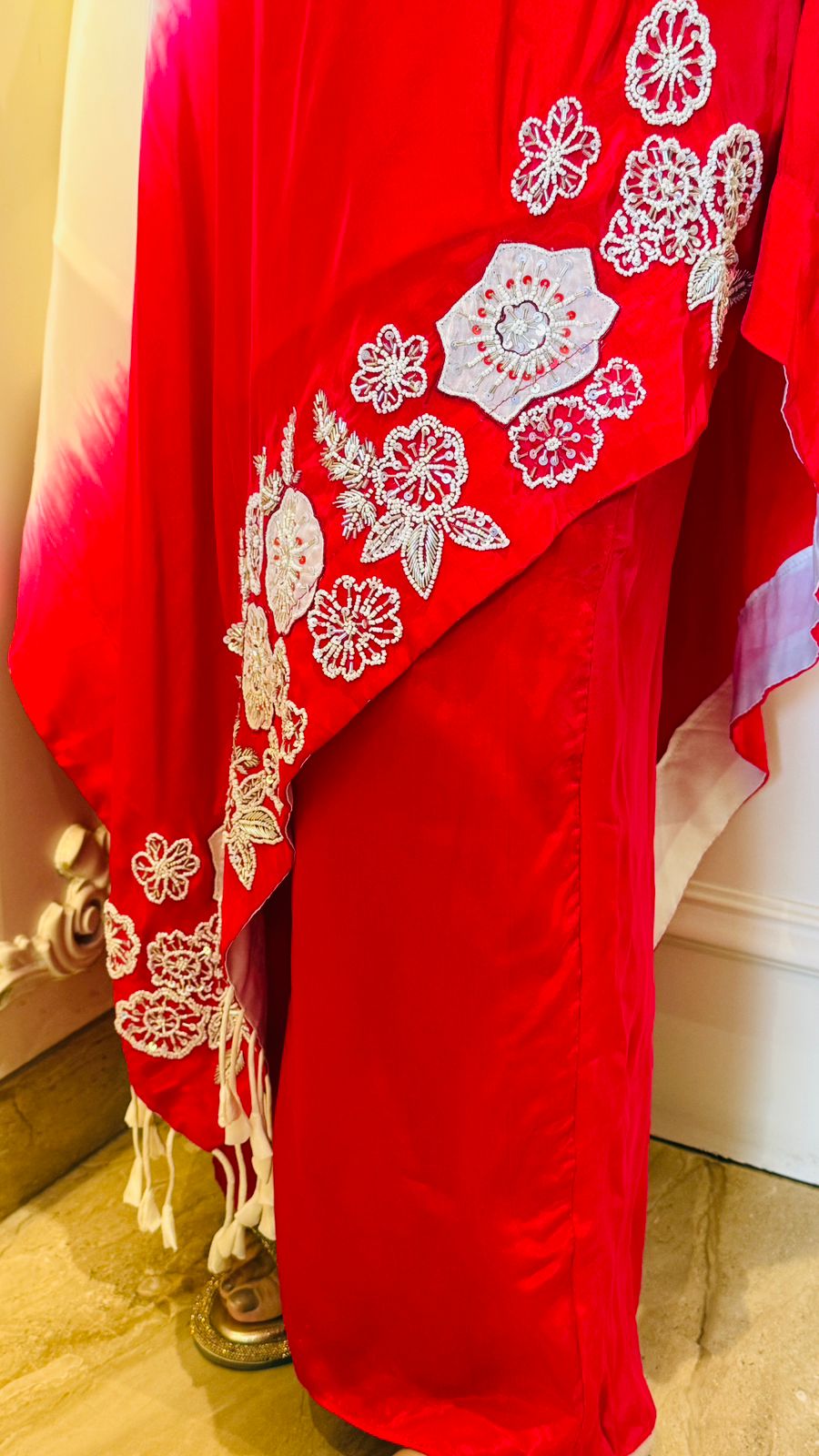 Ira Ombre Plazo Set- Red