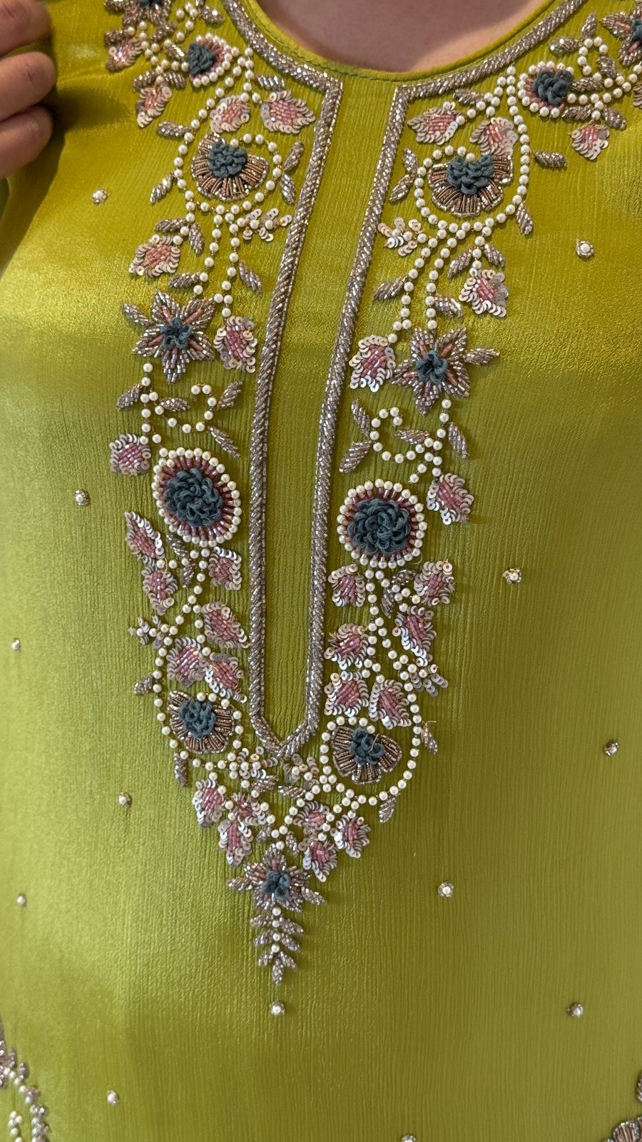 Ishya Sharara Set- Purple, Yellow