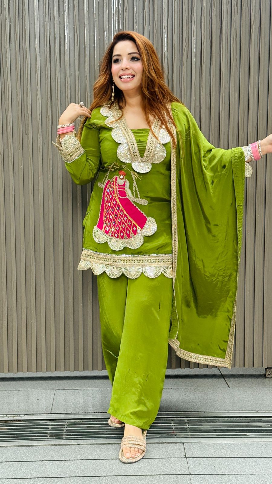 Senvika Suit Set- Pink, Purple, Orange, Black, Green, Red