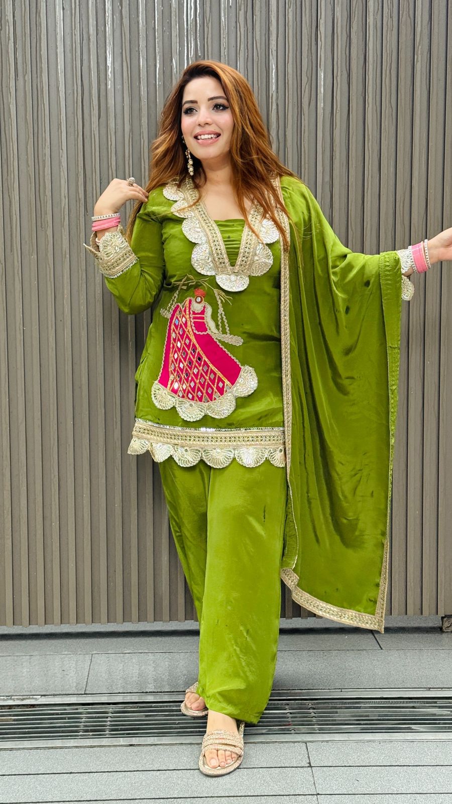 Senvika Suit Set- Pink, Purple, Orange, Black, Green, Red