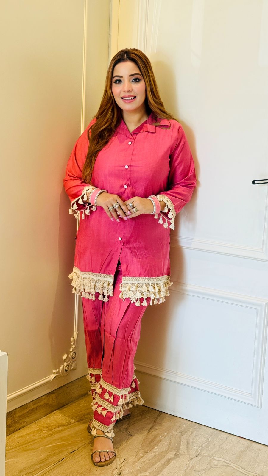 Ira Cordset- Green, Red, Pink