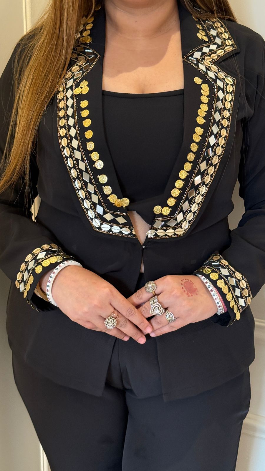 Iyana Cordset- Gray, Black, Hot Pink