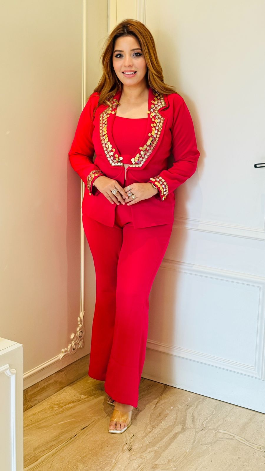 Iyana Cordset- Gray, Black, Hot Pink