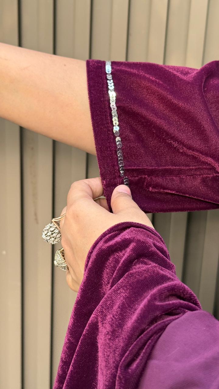 Zuvaina Suit Set - Purple