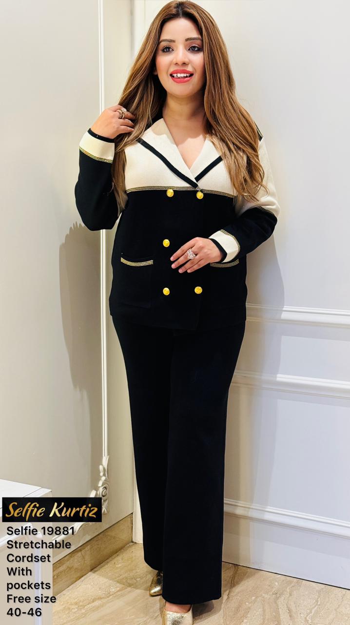 Wintera Warm Cordset- Red, Grey, Brown, Black