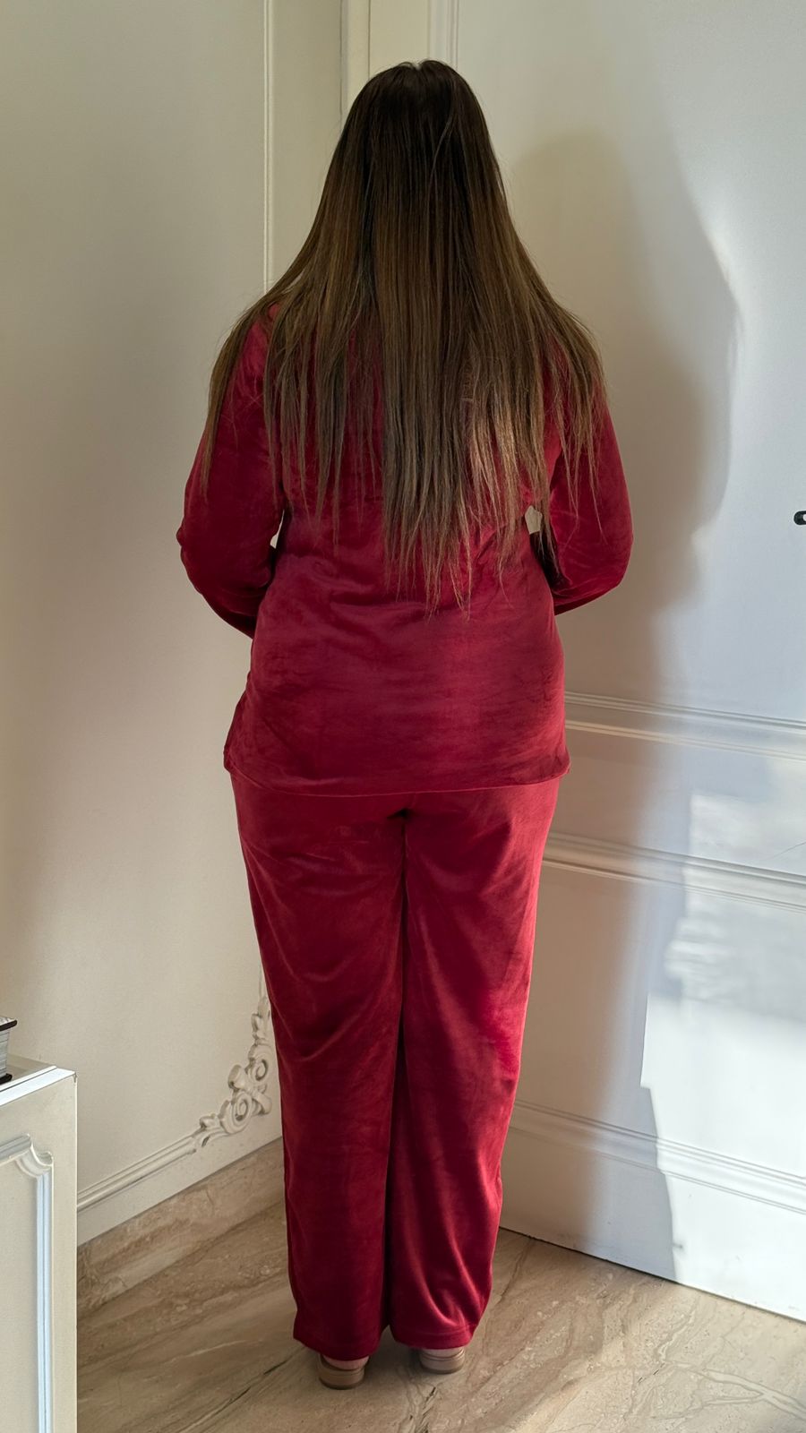 Arvella Velvet Cordset- Green Grey, Black, Yellow, Red