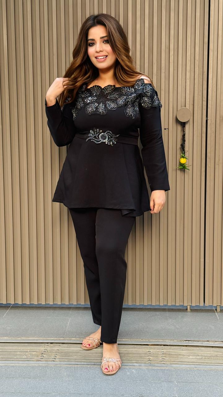 Samaira Cordset- Black, Yellow