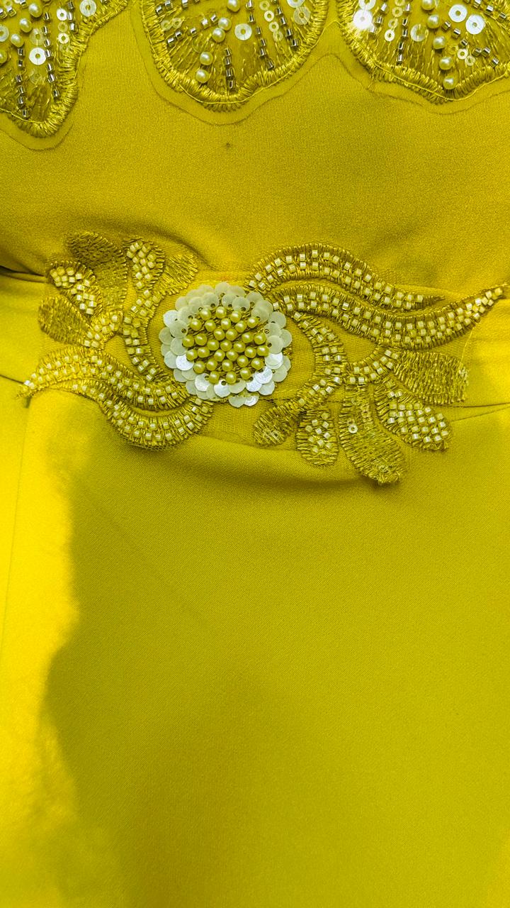 Samaira Cordset- Black, Yellow