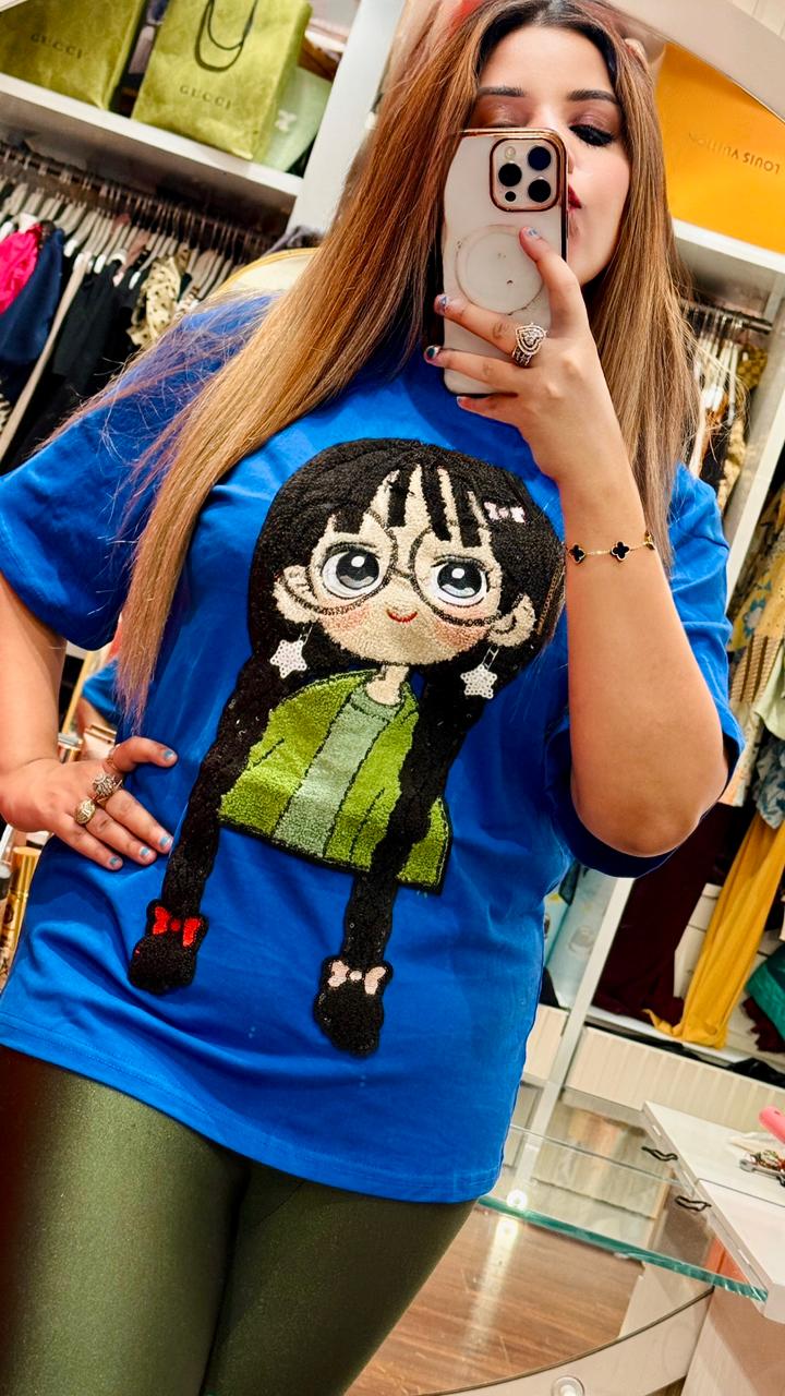 Pixora Imported Stretchable Cotton T-Shirt