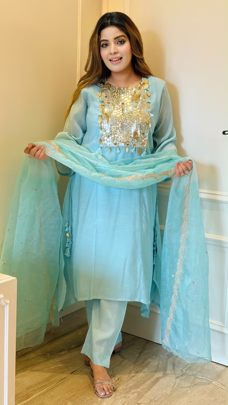 Sophia Mal Cotton 4-Piece Suit Set